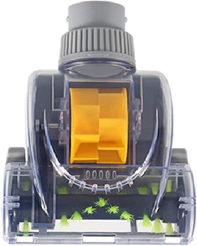 1-1/4-Inch 32mm Air Driven Pet Upholstery Turbo Brush Vacuums Nozzle Tool with Pet Attachment Swivel Head