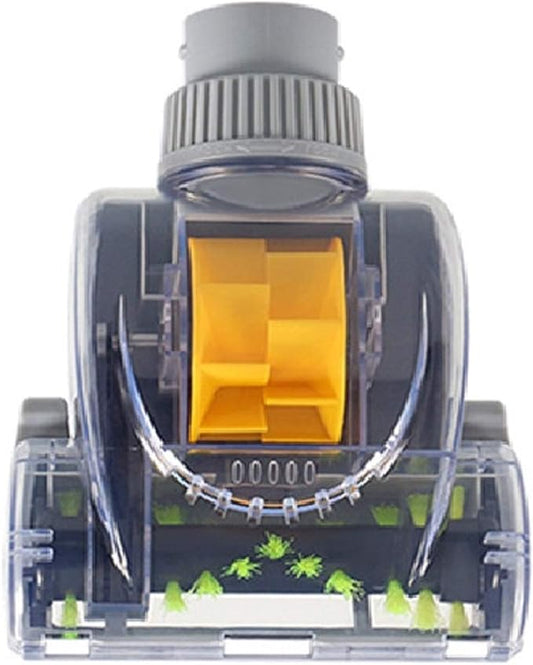 1-1/4-Inch 32mm Air Driven Pet Upholstery Turbo Brush Vacuums Nozzle Tool with Pet Attachment Swivel Head