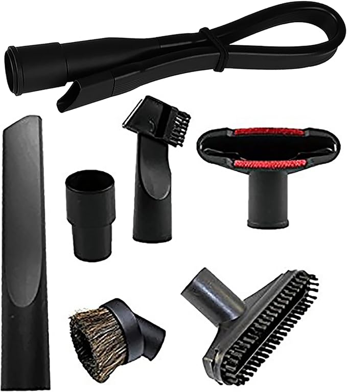 1 1/4" Vacuum Attachments Brushes for Small Shop Vac Accessories 1/4 inch or 1 3/8 inch Vacuum Cleaner Accessories