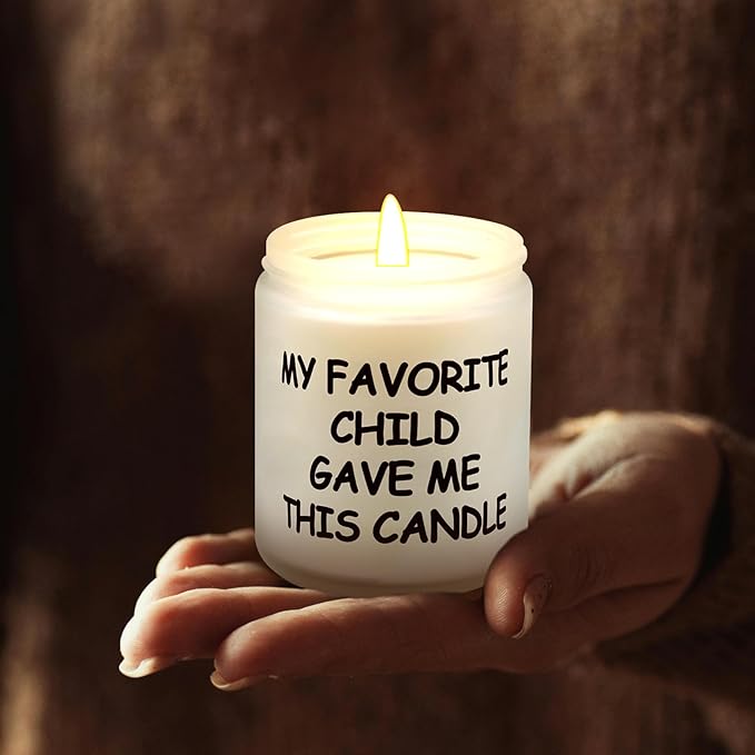 Lihome Gifts for Mom from Daughter Son, Best Mom Gifts, Funny Birthday Mother's Day Thanksgiving Christmas Gift, Vanilla Coconut Candle