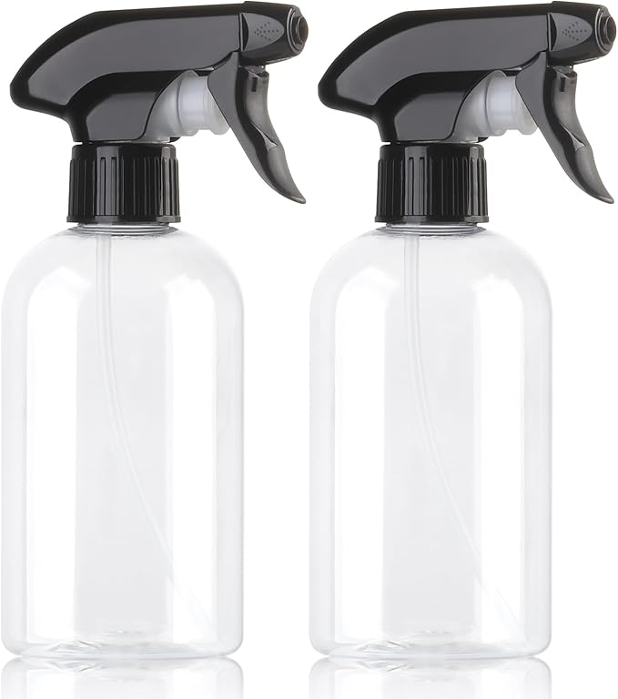 Bynccea Spray Bottle Empty Spray Bottles PET -10 oz/300 ml Plastic Water Sprayer bottles Refillable Containers Fine Mist Small Spray Bottles for Cleaning Solutions, Cooking, Hair