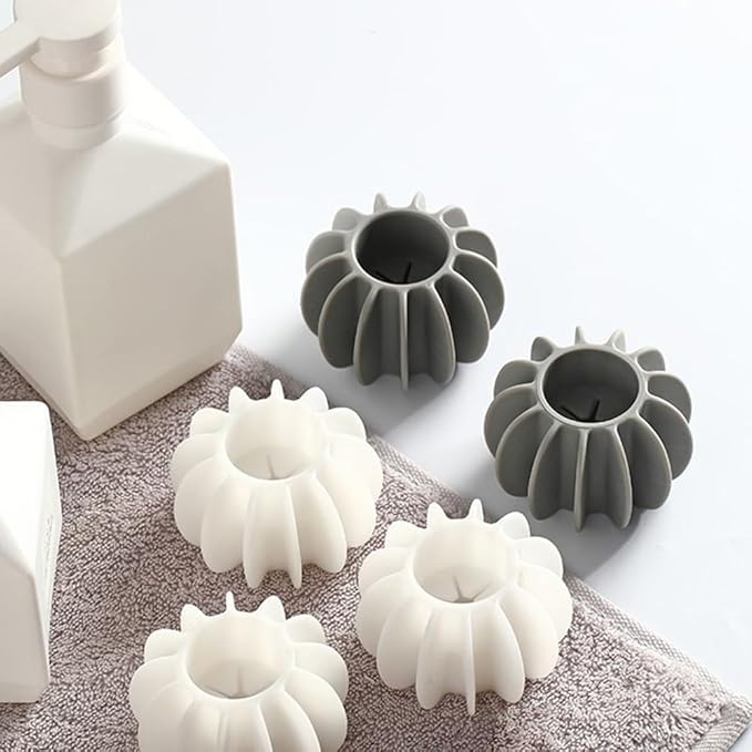 20 Household Laundry Balls for Effective Hair Removal and Color Safety (White)