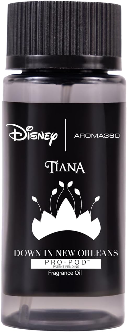 Aroma360 | Disney Down in New Orleans Pro-Pod Fragrance Oil Blend | The Princess and The Frog | Princess Tiana | Aromatherapy Scent Diffuser Oil | Coconut Bergamot Valencia Orange 1.7 fl oz 50mL