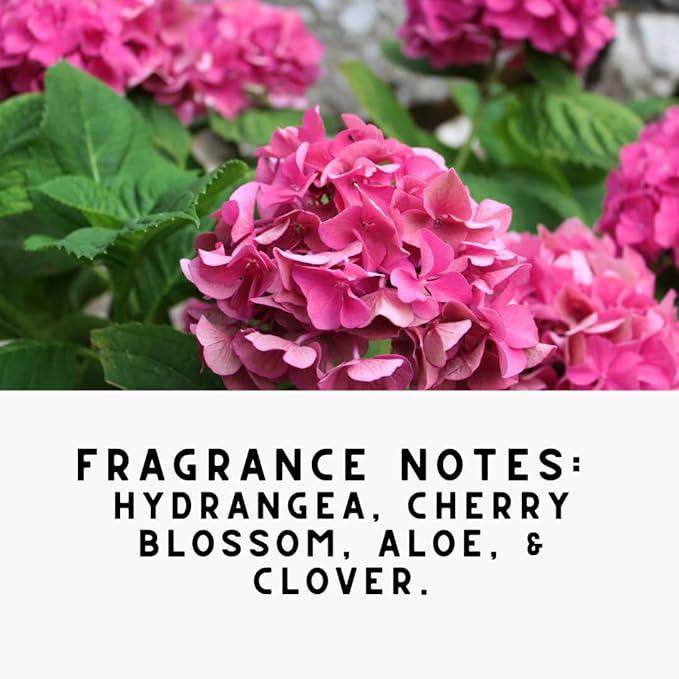 Home 'PINK FIELDS' Luxury Powdered Laundry Detergent – Hydrangea & Clover Scent – HE & Standard Machines – Stain & Odor Remover – Nontoxic & Biodegradable (32 oz / 64 Loads)