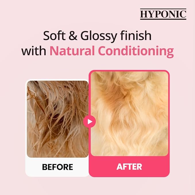 HYPONIC Hypoallergenic Premium Dog Shampoo (Volumizing, 10.1 oz) - Professional Dog Grooming Shampoo, Poodles, Bichons and/Dogs requiring Volume
