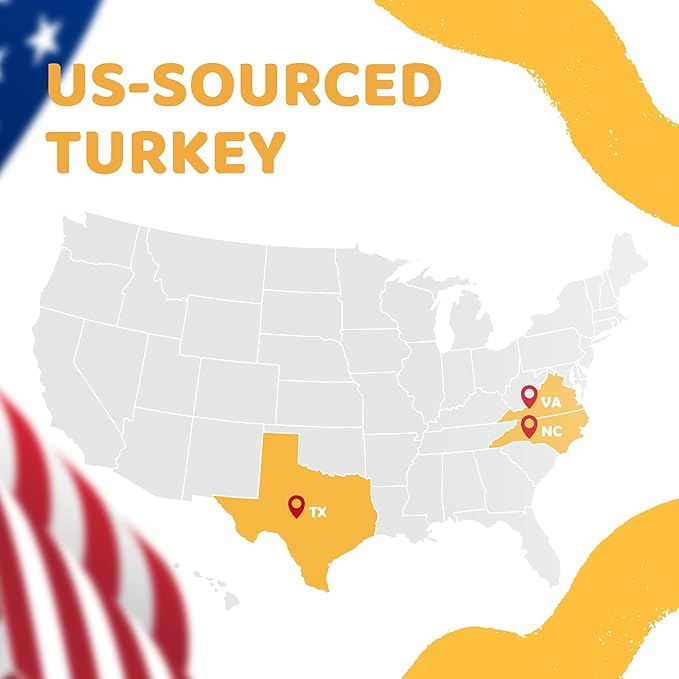 iPaw Turkey Dog Treats, All Natural Human Grade Dog Treat, Suitable for Training chew, US Sourced Raw Material, Hypoallergenic, Rawhide Alternative, Ring (Pumpkin)