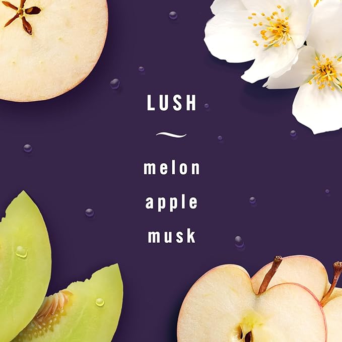 Febreze AUTO Air Freshener, Odor-Fighting Automotive Vent Clip, Lush Scent, 8 Count