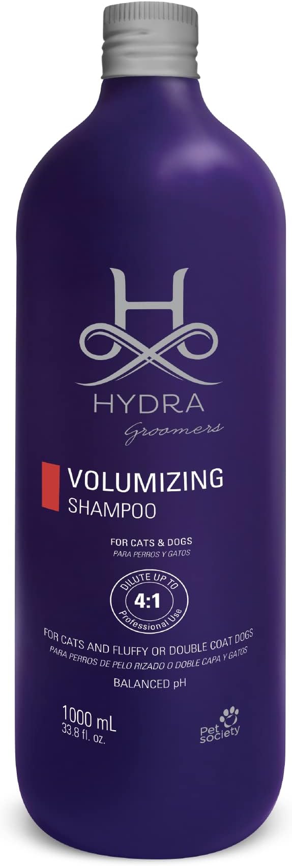 Hydra Volumizing Shampoo, Styling Pet Shampoo for Dogs and Cats, 33.8 Oz