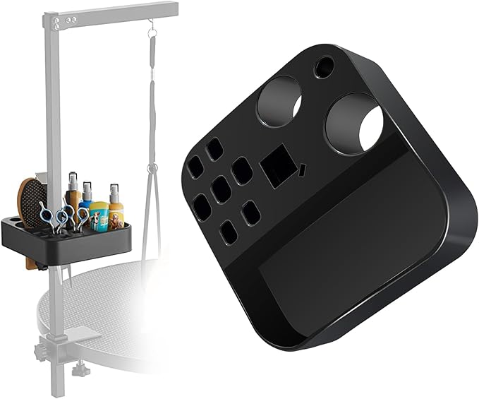 Portable pet Grooming Tools Holder for Dog Grooming Table and arm