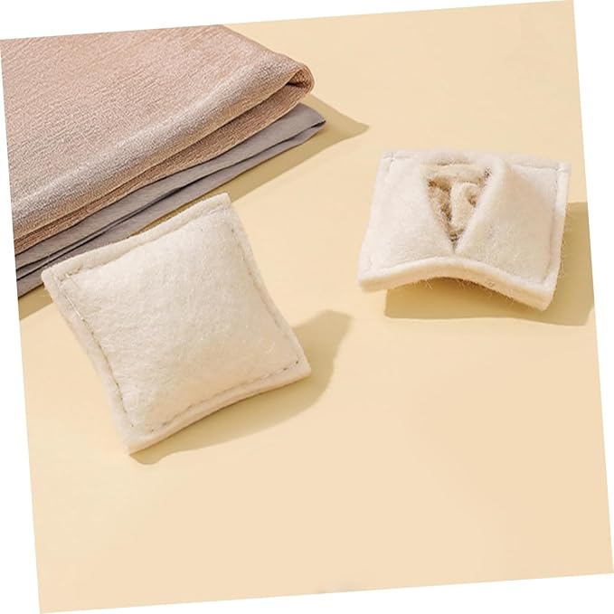 Wool Laundry Balls for Laundry 3pcs Reusable PET Hair Remover Balls 100% Natural Wool Anti-Tangle for Washing Machine and Dryer Effective for Dog Cat Hair Removal