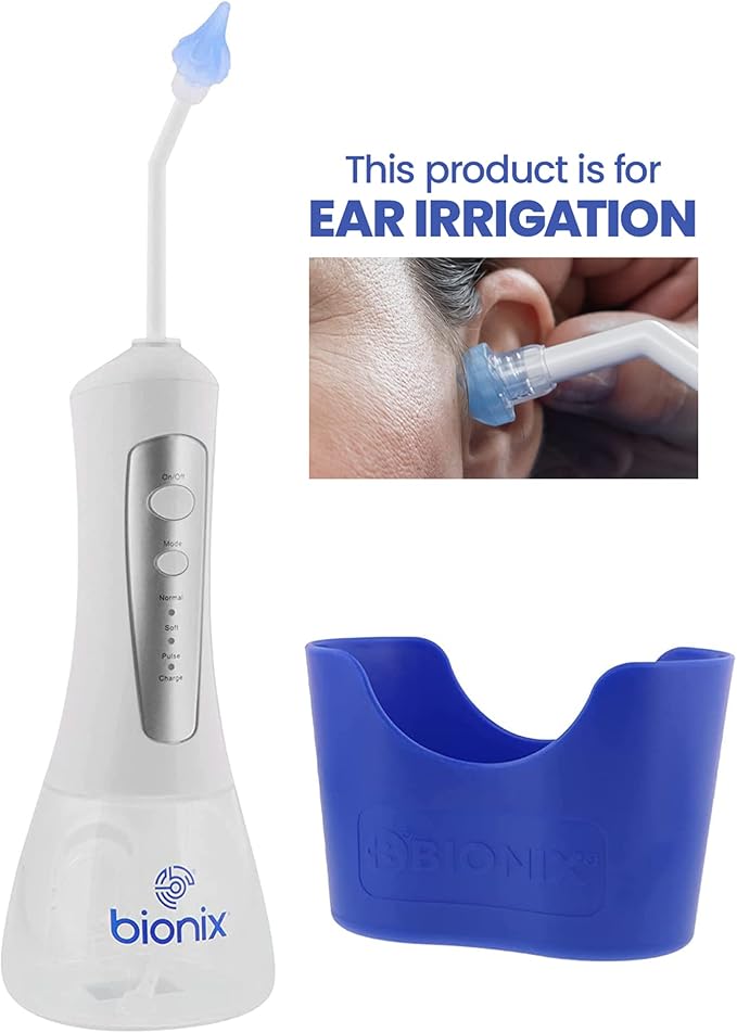 Bionix - OtoClear Ear Irrigation System, Comfortable, Easy-To-Use, For Safe Earwax Removal, Ideal for Healthcare Providers, Soft & Flexible (42-Piece Set)