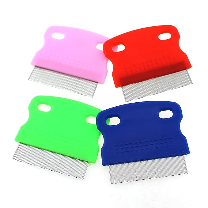 Maxmoral 3PCS Cat Dogs Grooming Combs Tear Stain Remover Effectively Removes Crust/Loose Hair/Eye Stain on Pet