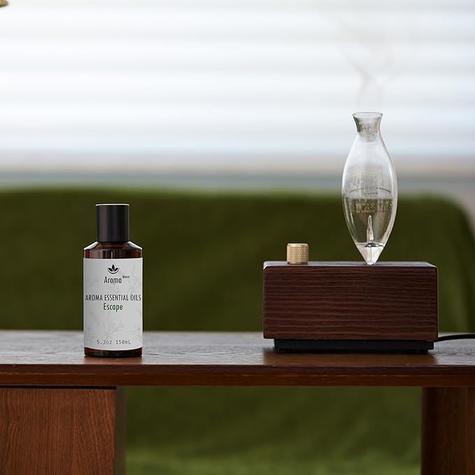 Fragrance Oil - Escape Essential Oil Blend - Luxury Hotel Inspired Home Aromatherapy Diffuser Oil - Orange Blossom, Vanilla, Jasmine, Cedar - for Diffuser, Humidifier, Ultrasonic, Reed - 150ML