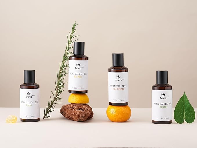 Hotel Scent Essential Oil - My Way - Luxury Hotel Inspired Home Aromatherapy Diffuser Oil - Lemon, Bergamot, Orange Blossom- for Diffuser, Humidifier, Ultrasonic, Reed - 150ML