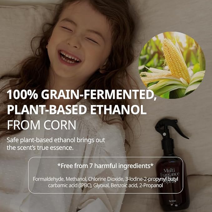 hetras Multi Fragrance Life Spray 10.14 fl oz x 2 Pack | Pure Laundry - Fresh & Warm Scent | Non-Aerosol Odor Freshener Room Mist for Room, Closet, Fabric | Infused with Essential Oils