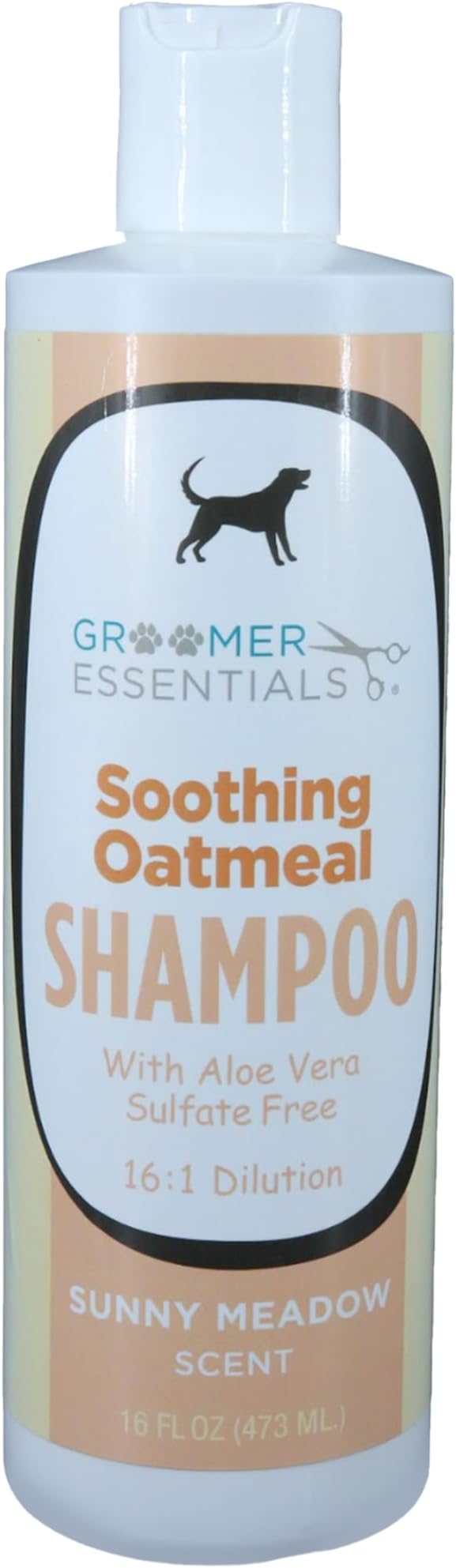 All Natural Soothing Oatmeal Dog Shampoo 16oz. (for Itchy Skin)