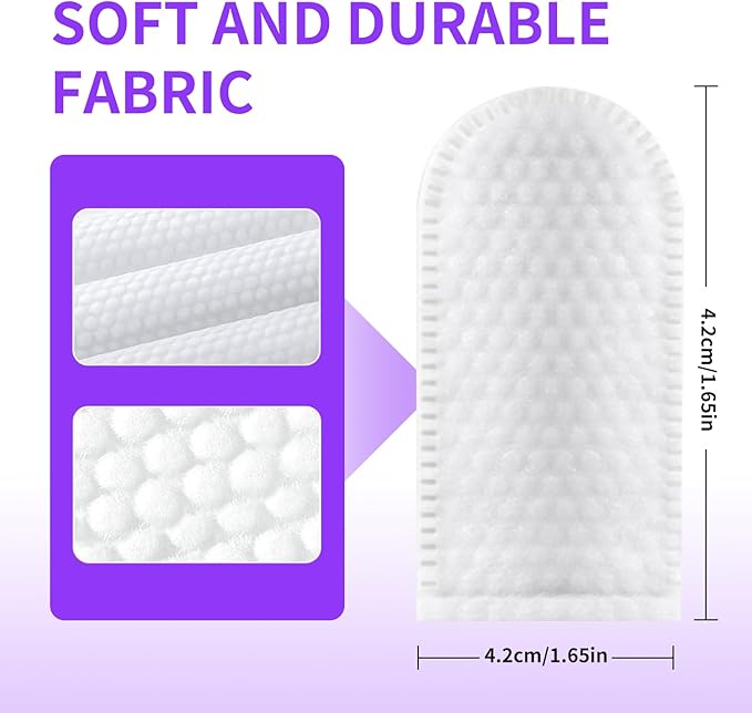 MIOSSZI 250ct Pet Finger Wipes for Dogs & Cats - Dog Ear Cleaner for Itch Relief Remove Wax & Odor, Dog Ear Cleaning Finger Wipes-Pet Ear Finger Wipes