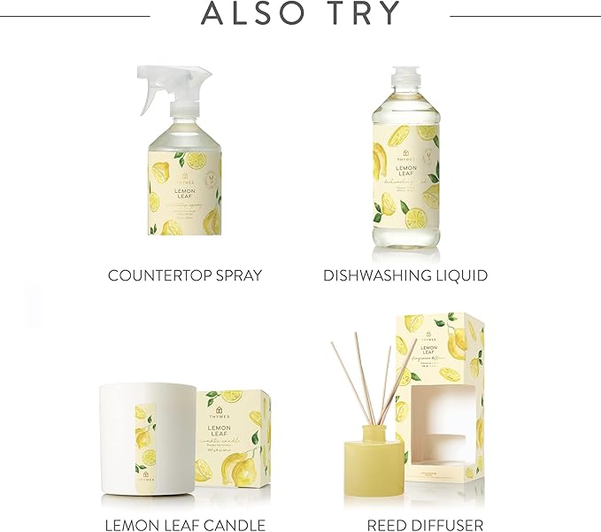 Thymes Fragrance Mist - 3 Oz - Lemon Leaf