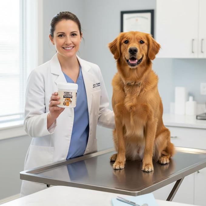 Kirby's Choice Dog Teeth Finger Wipes 50 Ct – Dental Wipes for Dogs & Cats – Removes Plaque, Tartar & Bad Breath – Safe Oral Care & Breath Treatment – Easy Pet Dental Cleaning Wipes