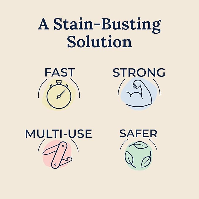 Miss Mouth's Messy Eater Stain Treater Spray - 4oz Stain Remover - Newborn & Baby Essentials - No Dry Cleaning Food, Grease, Coffee Off Laundry, Underwear, Fabric