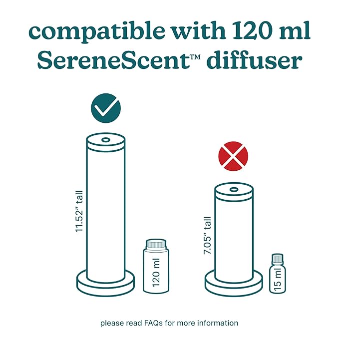 Homedics SereneScent Seasonal Collection Apple Orchard Home Fragrance Oil, 120 ml, for use with Homedics SereneScent Waterless Diffuser (ARMH-970/973), Clean & Natural