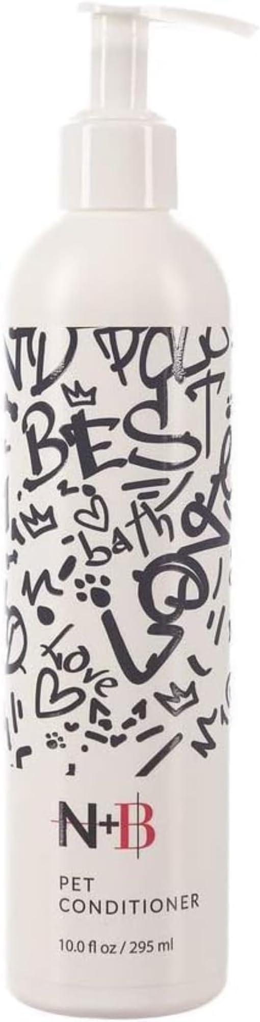 N+B Pet Conditioner for Dogs, Cats & Household Pets | Made w/Organic, Natural Ingredients | Enhance Coat & Fur’s Natural Shine | Anti-Itch, Hypoallergenic, Eliminates Odor | 10oz