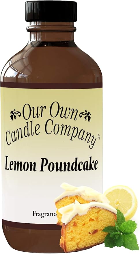 Our Own Candle Company - Lemon Poundcake Scented, Premium Grade Home Fragrance Oil for Diffusers (2oz)