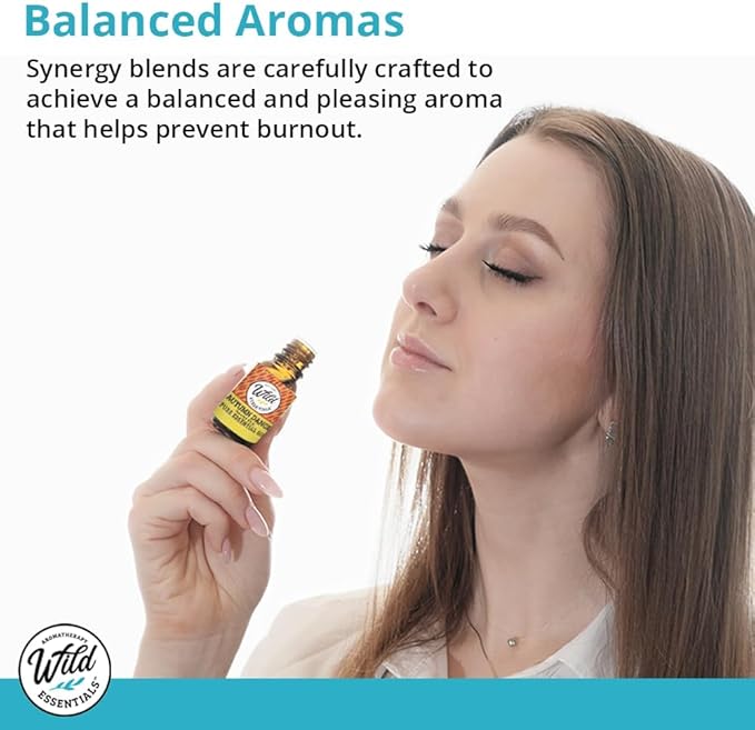 Wild Essentials Autumn Dance 100% Pure Essential Oil Synergy Blend 2 Pack - 10ml, Therapeutic Grade, Warming, Potpourri, Comfort, Made and Bottled in The USA