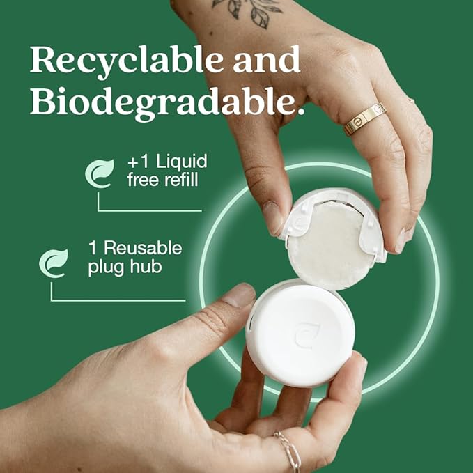 Enviroscent Air Freshener for Home (Balsam Fir & Spruce) Essential Oil Diffuser | Air Freshener & Room Freshener | Home Fragrance Last Over 30 Days | 8 Scent Stix Refills