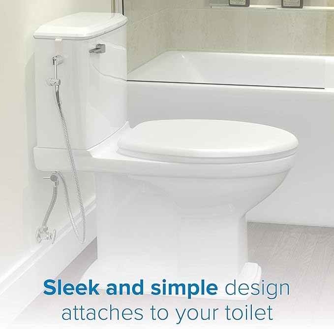 Hand Held Bidet sprayer for Toilet Showerhead Cleaning Kit Bathroom Handheld Shower