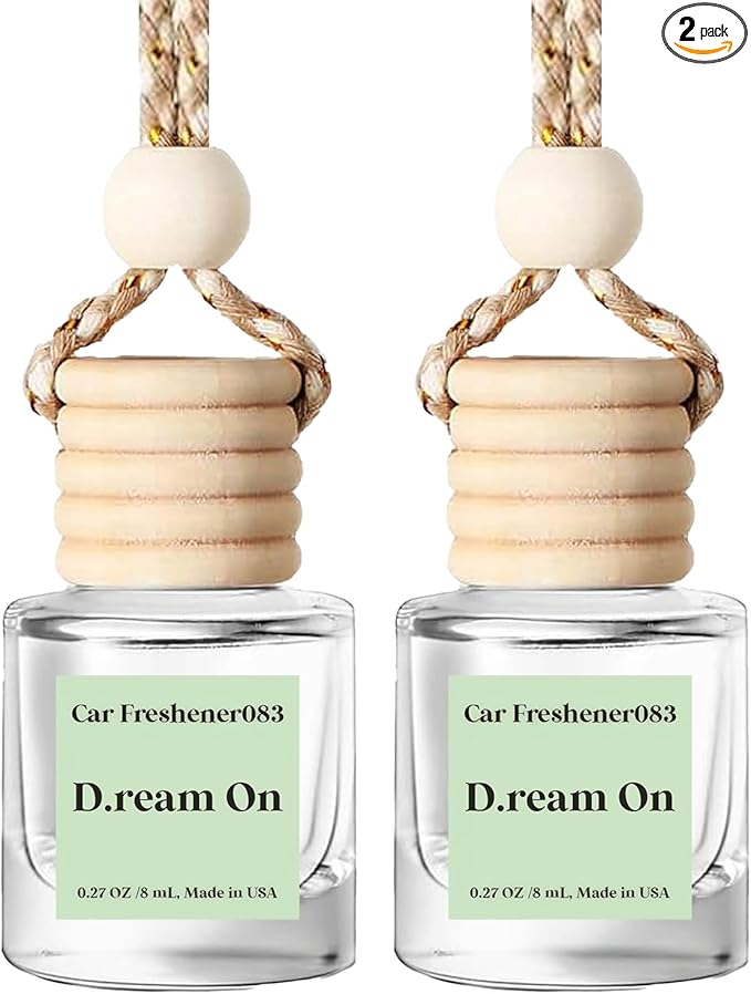 C Classy Car Air Freshener Hanging 2 Pack, Cute Hotel Scent Air Fresheners Diffuser Oil for Cars, Car Air Freshener for Women&Men Gift, Long-Lasting Fragrance, Made in USA