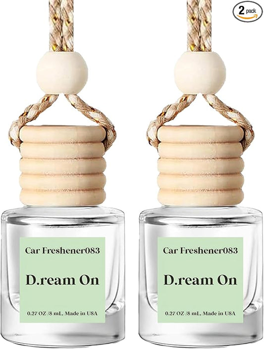 C Classy Car Air Freshener Hanging 2 Pack, Cute Hotel Scent Air Fresheners Diffuser Oil for Cars, Car Air Freshener for Women&Men Gift, Long-Lasting Fragrance, Made in USA