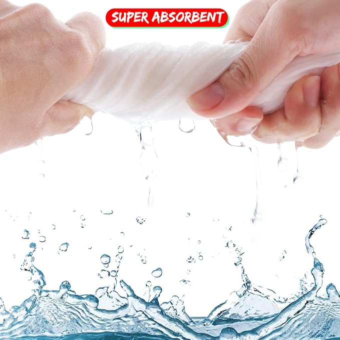 100 Pcs Large Size Bird Cage Liner Papers, Non-Woven Bird Cage Liners, Precut Absorbent Pet Cages Cushion (22.8 inch x 10.6 inch)