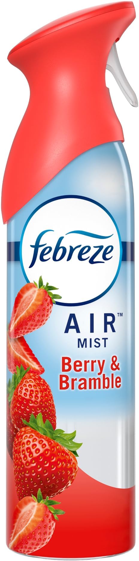 Febreze Air Mist Air Freshener Spray, Odor-Fighting Room Spray, Air Fresheners for Home and Bathroom and Kitchen, Aerosol Can, Berry & Bramble Scent, 8.8oz, 1 Count