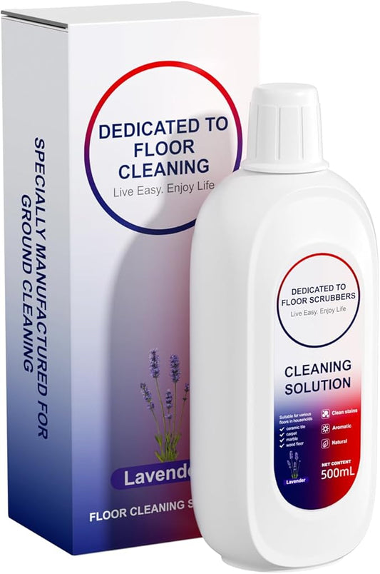 Floor Cleaning Solution Compatible With Tineco, Deep Cleans for Multiple Hard Floors, Suitable With All Robot Vacuums with Mopping and Cordless Wet/Dry Vacuum Mop Cleaner (New Lavender 1 Bottle)
