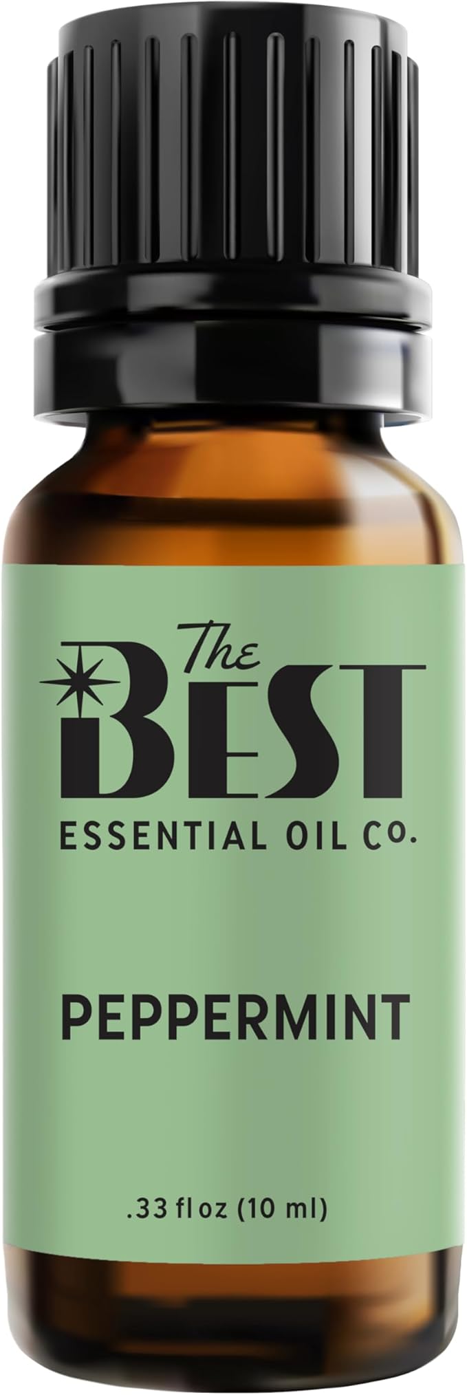 The Best Peppermint Essential Oil- Premium Grade- 100% Pure & Natural for Aromatherapy, Diffuser, Spa, Massage, Air Freshener- 10 ml (.33 fl oz)