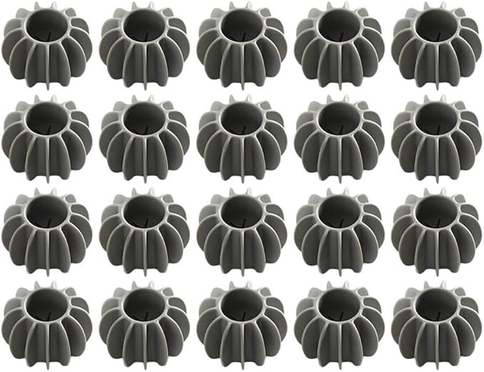 20 Household Laundry Balls for Effective Hair Removal and Color Safety (Gray)