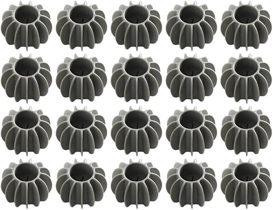 20 Household Laundry Balls for Effective Hair Removal and Color Safety (Gray)