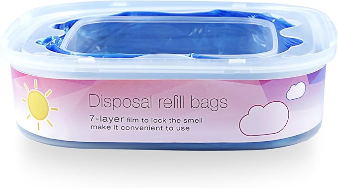 15 Pack Cat Litter Refills Bag, Litter Refills Compatible with Your Standard and Plus Refill Cartridge(Included One Refill Cartridge)