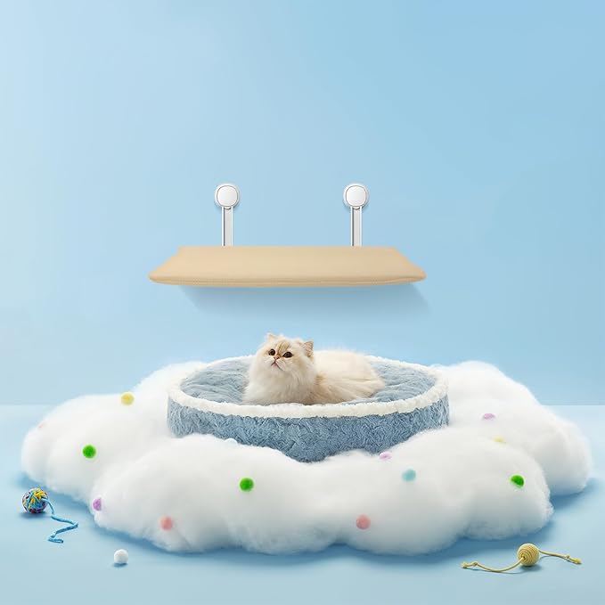 Cat Window Perch Cover Breathable Replacement Cover for All Seasons Detachable Easy to Design Soft Comfortable Cat Hammock Accessory