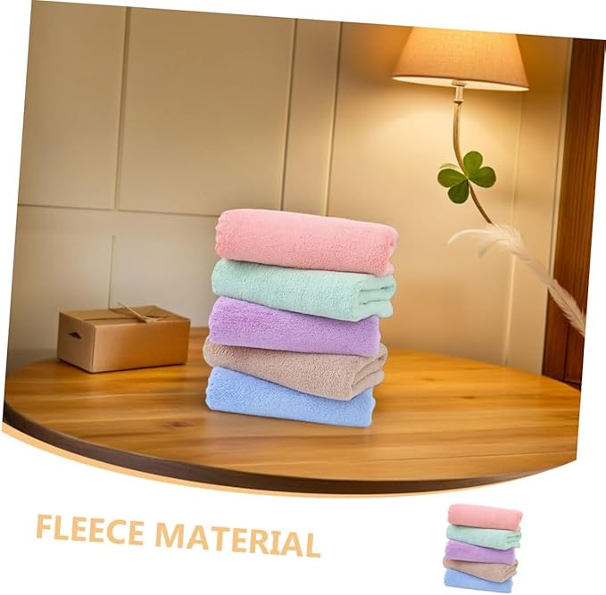 10pcs Small Animal Fleece Bedding Pads Soft Washable Guinea Pig Cage Liners Multipurpose Pet Blankets and Pee Pads for Hamsters Chinchillas Rabbits