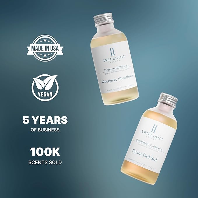 Brilliant Scents Diffuser Oil Refill, Inspired by Dubai/Mercedès Benz Designer Collection Aroma Scents, Essential Oils Set for Home, Fragrance Oil for Candle Making, Hotel, 500ML, Velvet Luxe