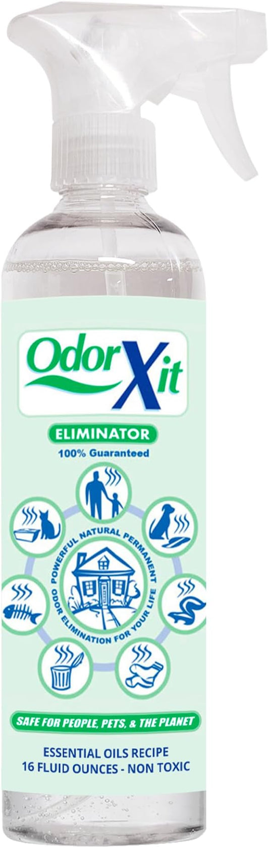 Pet Urine Odor Eliminator Spray, Ideal for Cat, Dog Poo and Urine Smell, Versatile & Natural Odor Neutralizer for Home and Outdoor Use, Ready to Use, 16oz