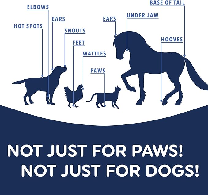 Musher’s Secret Dog Paw Wax 200g – Natural Paw Balm for Dogs with Vitamin E – Helps Protect Paws from Hot Pavement, Ice & Salt – Moisturizes Cracked Pads – Lick-Safe, Non-Toxic Dog Paw Protector