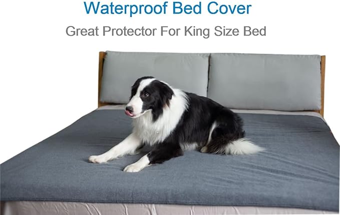 Peepeego Non-Slip Dog Pads Extra Large 72" x 72", Washable Puppy Pads with Fast Absorbent, Reusable, Waterproof for Training, Whelping, Housebreaking, Incontinence, for Playpen