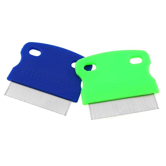 Maxmoral 3PCS Cat Dogs Grooming Combs Tear Stain Remover Effectively Removes Crust/Loose Hair/Eye Stain on Pet