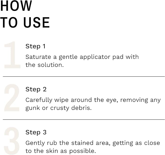 Eye Envy Tear Stain Remover Solution for Dogs. 100% Natural, Safe. Treats The Cause of Stains. Recommended by AKC Breeders, Vets, Handlers, Groomers. Contains Colloidal Silver. 2 oz. Made in USA