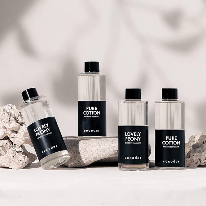 COCODOR Reed Diffuser Oil Refill/Garden Lavender/6.7oz(200ml)/3 Pack/Aroma therapy, Home Fragrance, Scented Oils, Oils for Reed Diffuser, Office Décor, Decoration