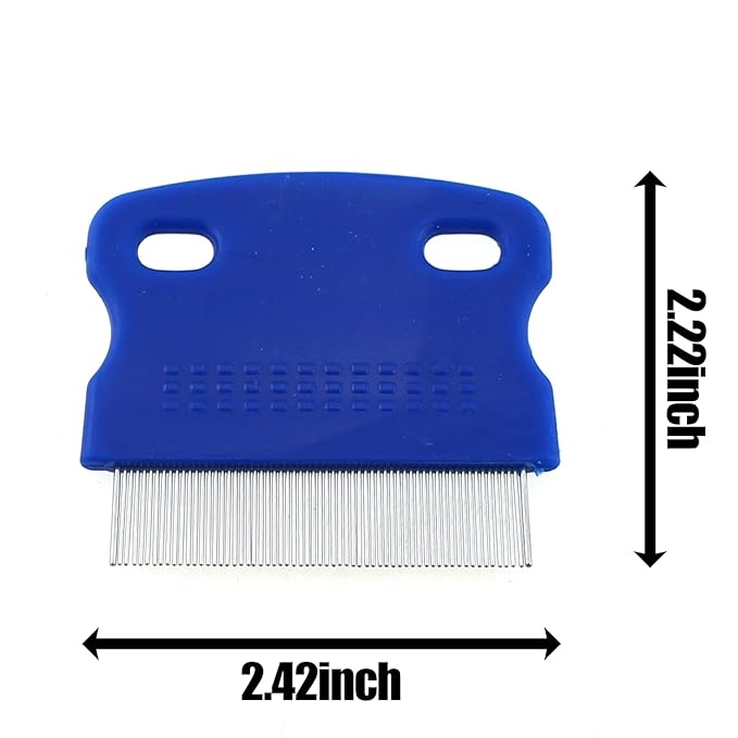 Maxmoral 3PCS Cat Dogs Grooming Combs Tear Stain Remover Effectively Removes Crust/Loose Hair/Eye Stain on Pet