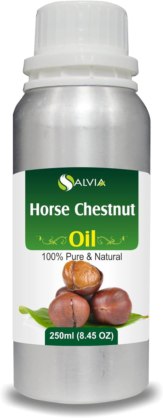 Horse Chestnut Oil |Pure And Natural Horse Chestnut Oil | Firm Skin, Skin Hydration, Skin Toning, Cosmetic Grade| Skincare, Hair Care, And DIY Purpose - 250 ML